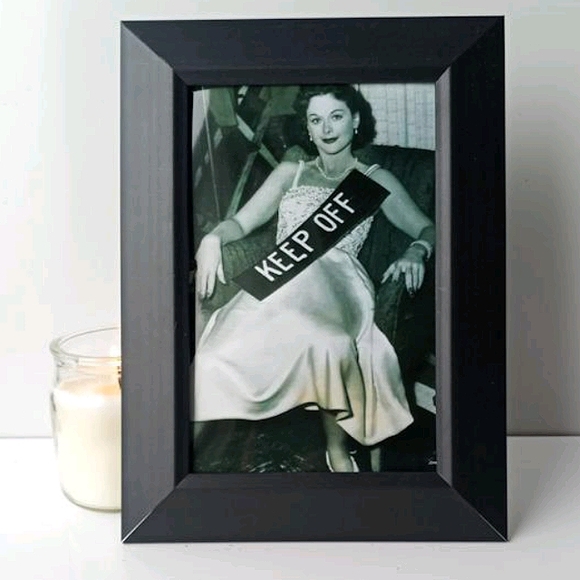 Vintage Feminist Woman Keep Off Retro Female Boho - Picture 7 of 9